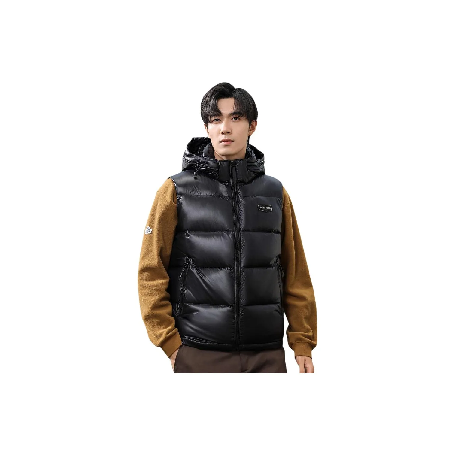 SNOW FLYING Яркий Черный Мужской Пух