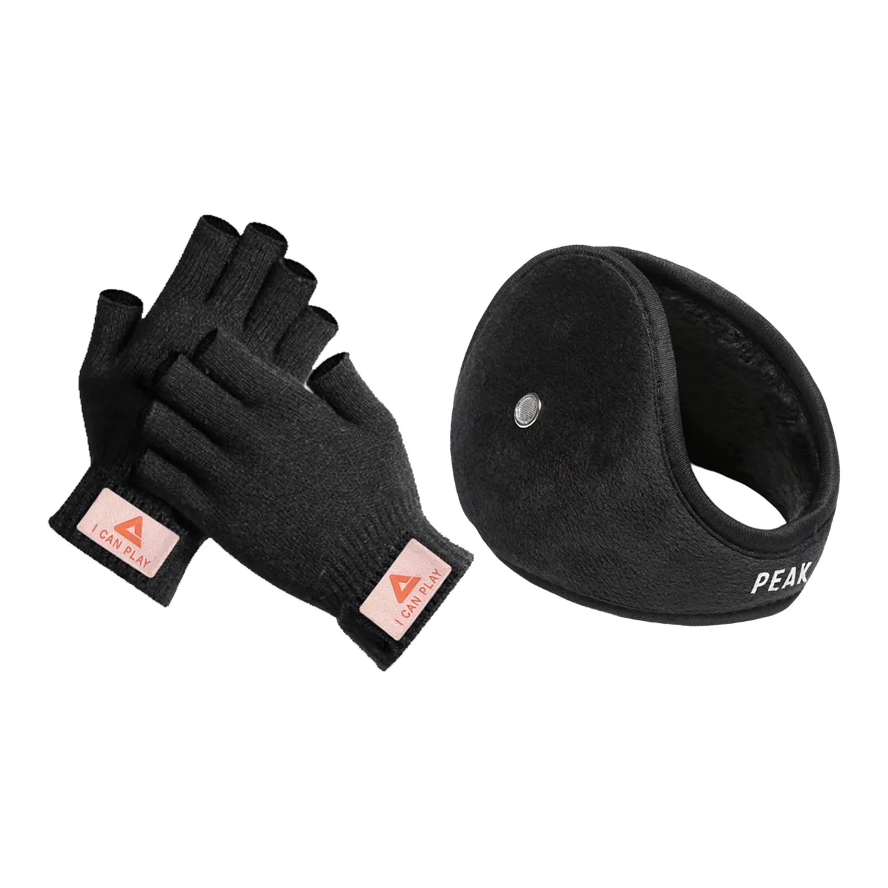 PEAK Акриловые вязаные перчатки унисекс