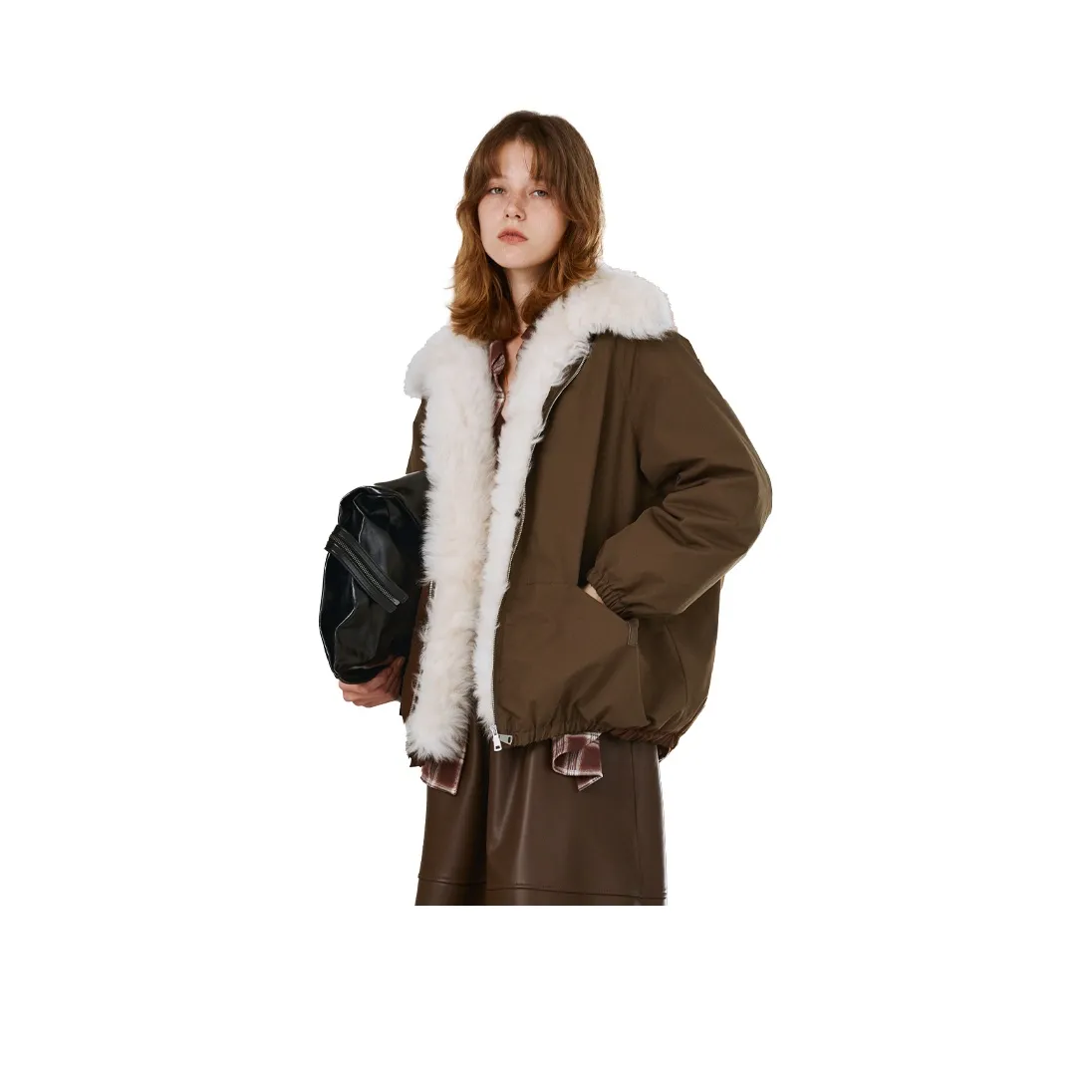 Kele Coco Swallowtail Коричневый Женские Меховые изделия