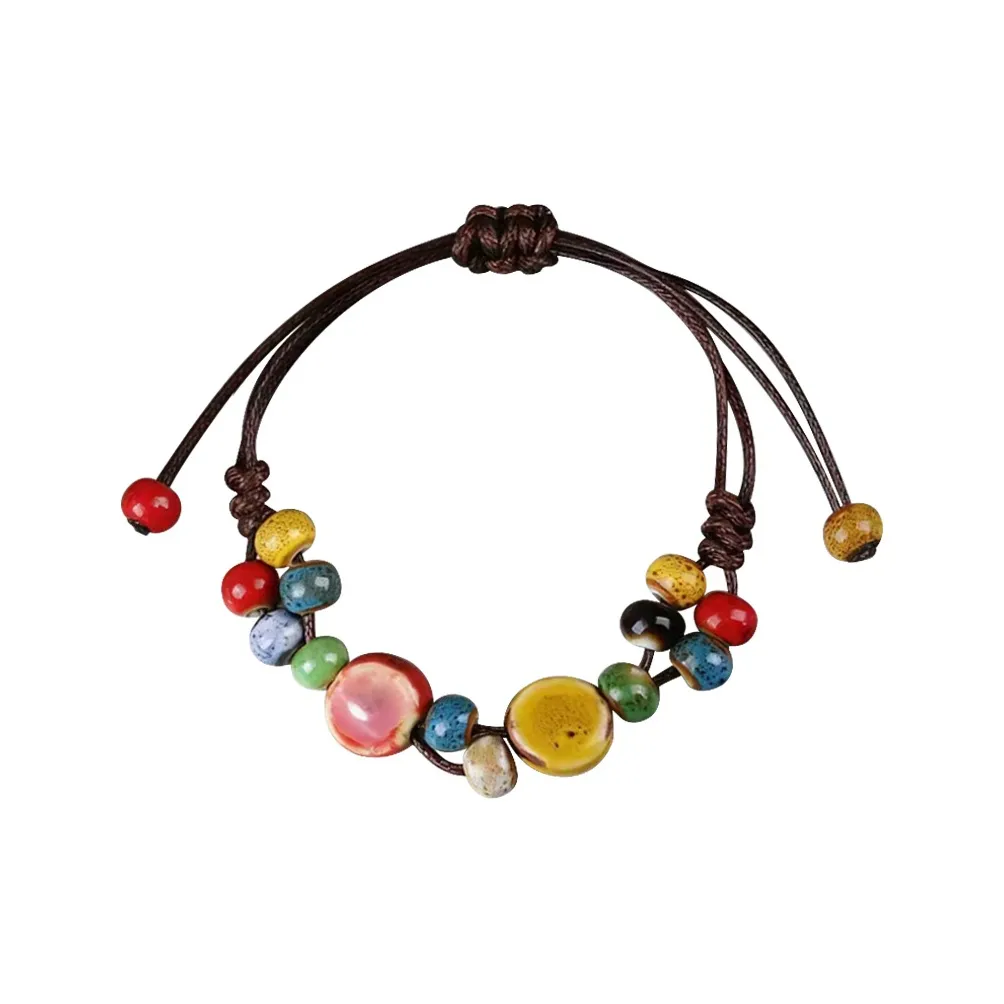 ZUIWENGLANGYASHANWENCHUANG Керамика Браслет Шнурки Унисекс