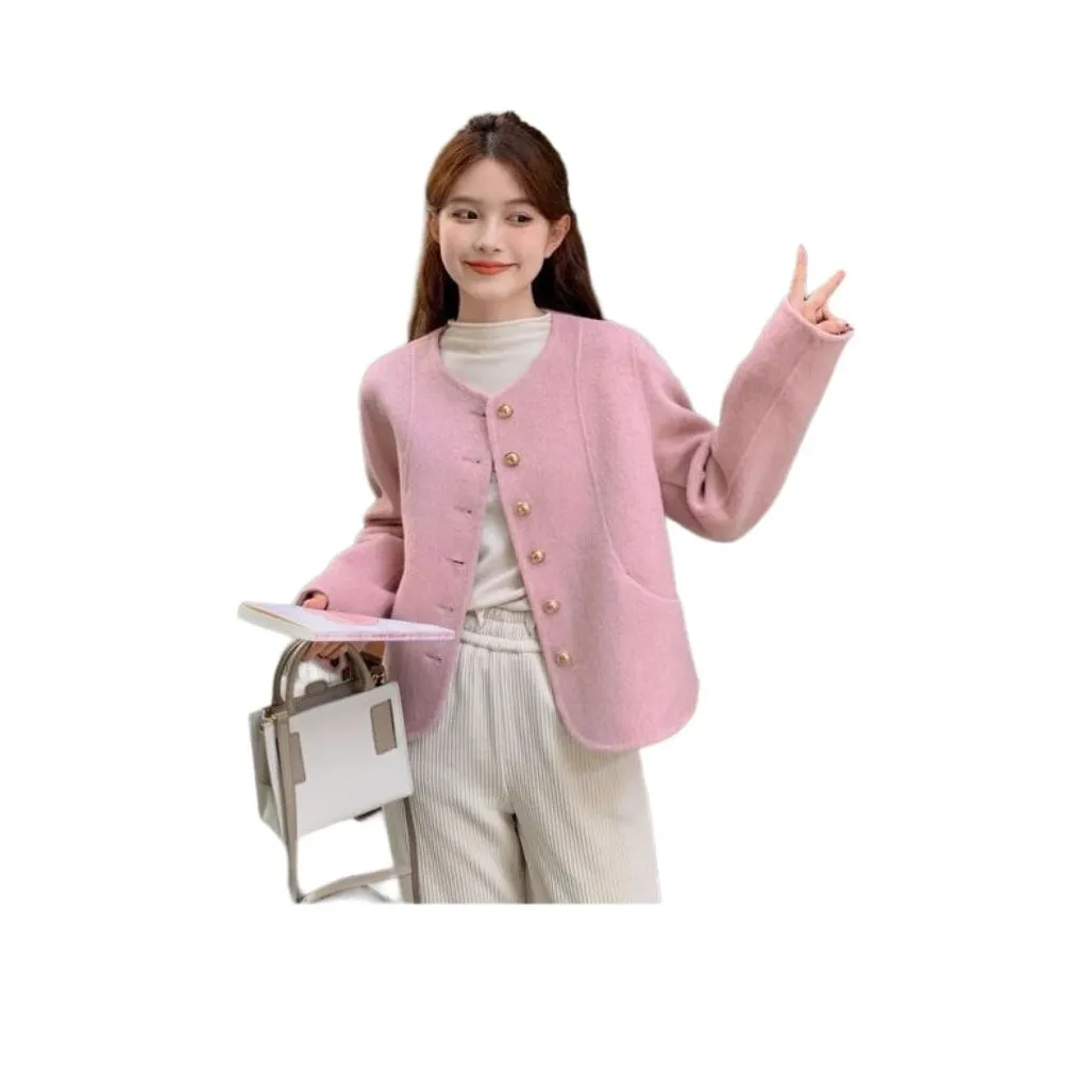 TENNE GIRL Розовое Женское Пальто