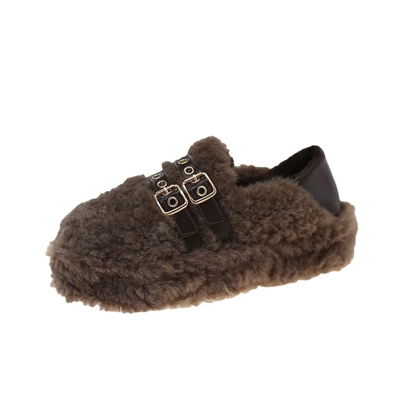 Puppytown Теплоизоляционные лоферы с резиновым подошвой Женские
