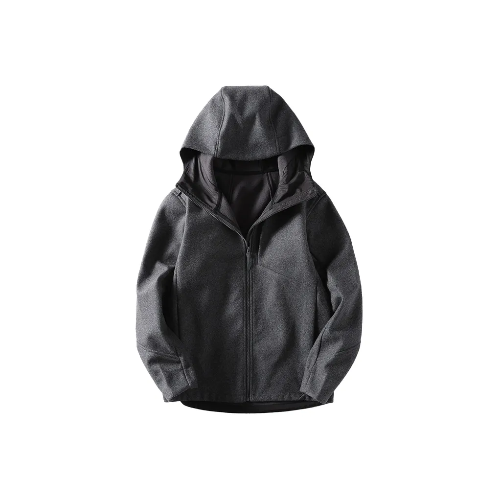 Hodo Sports Шерсть С капюшоном Пальто Унисекс