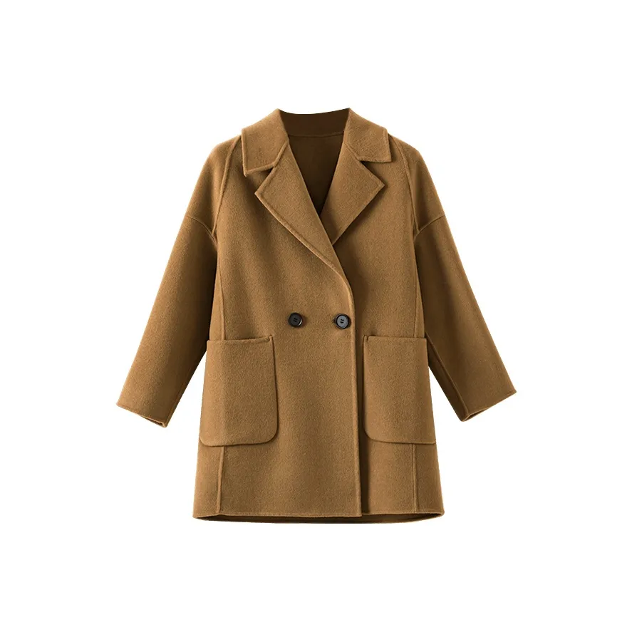 WANBAI Хаки Женское пальто