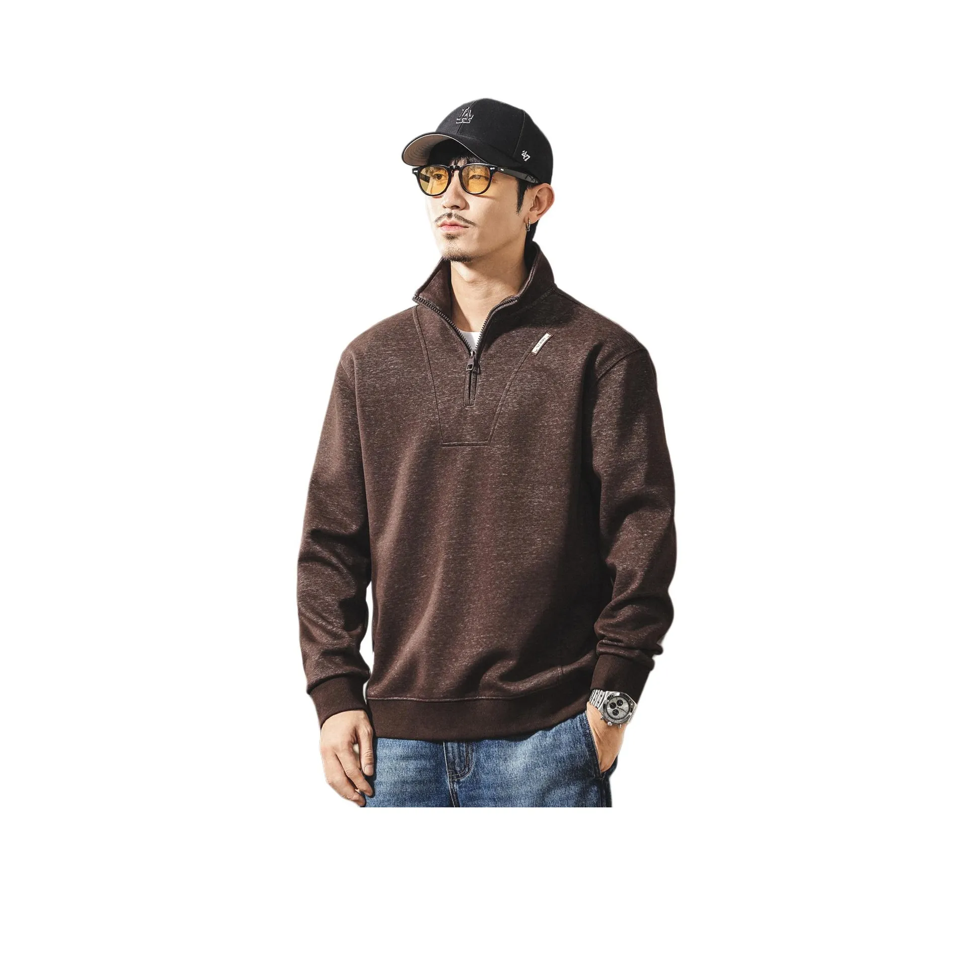 JIELEINUO Мужские Свитшоты