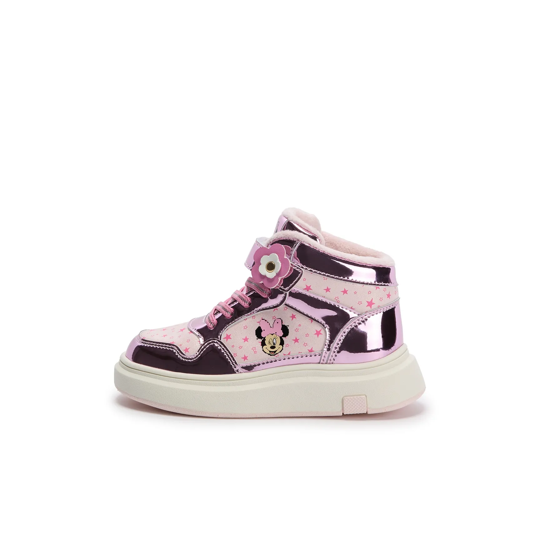 Disney Mickey Легкий Амортизация Теплоизоляционный Противоскользящий MID Топ Уличная обувь Детская