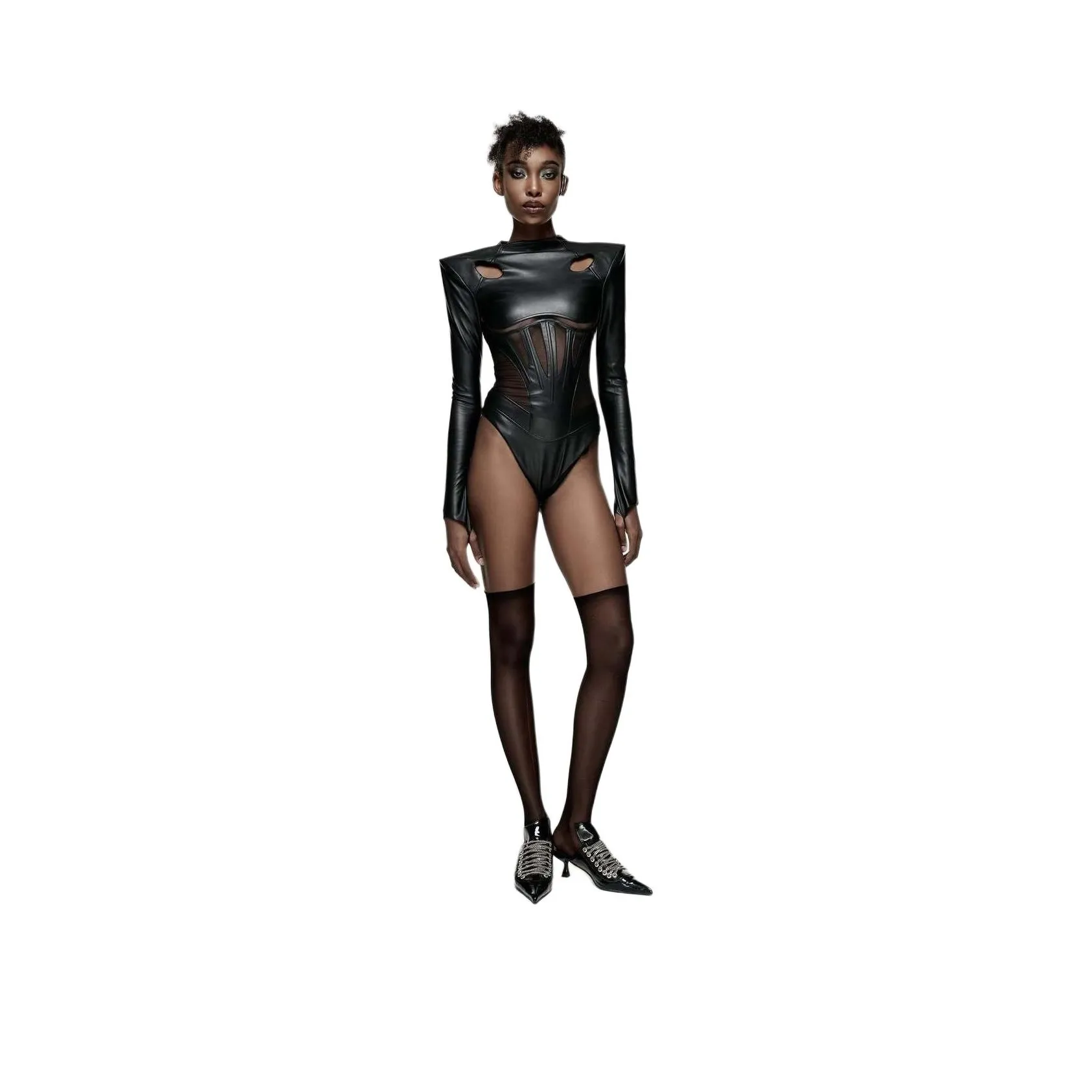 FTTHR Черный Женское боди