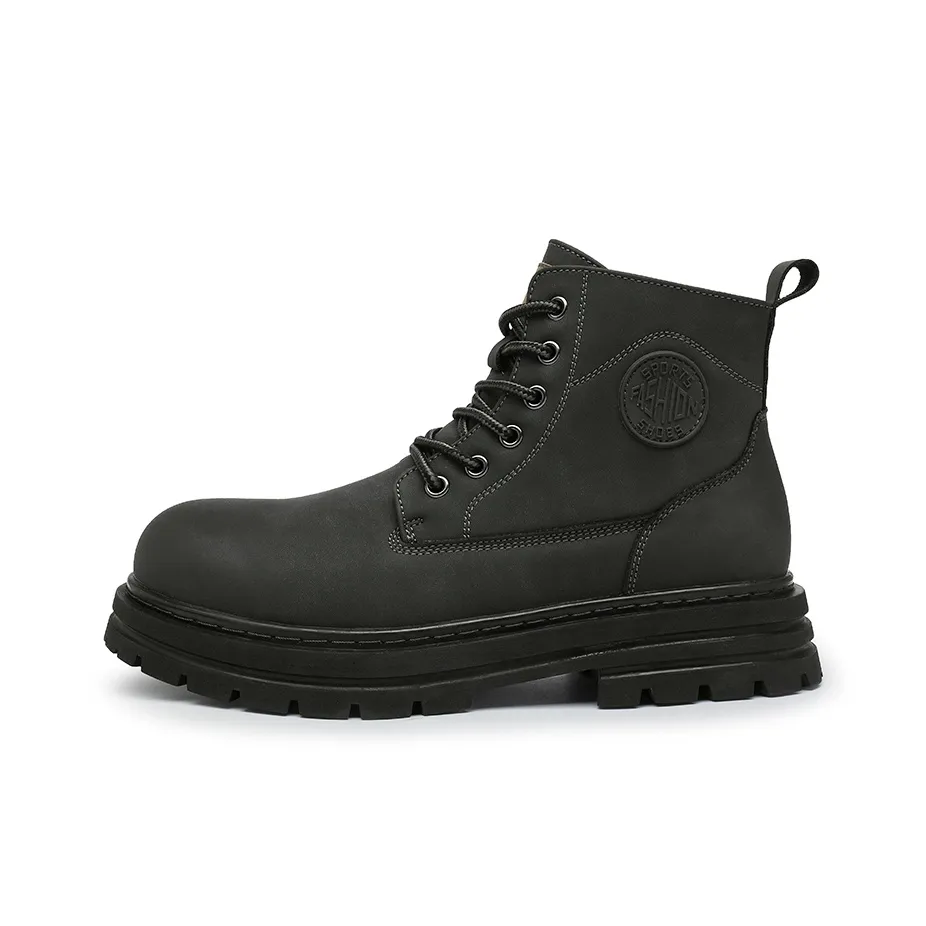 OAOU Martin Boots Black Unisex