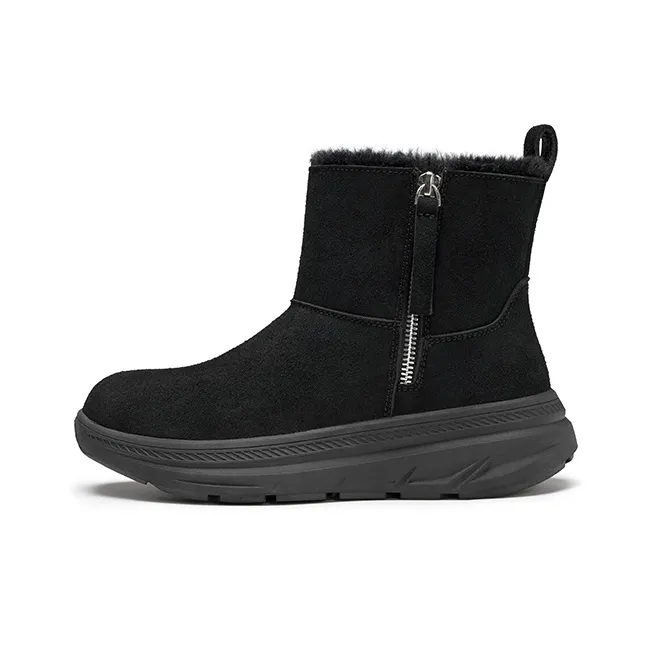 ZULIZ Осенние и зимние Senior с флисовой подкладкой термические ботинки MID топ ботильоны женские