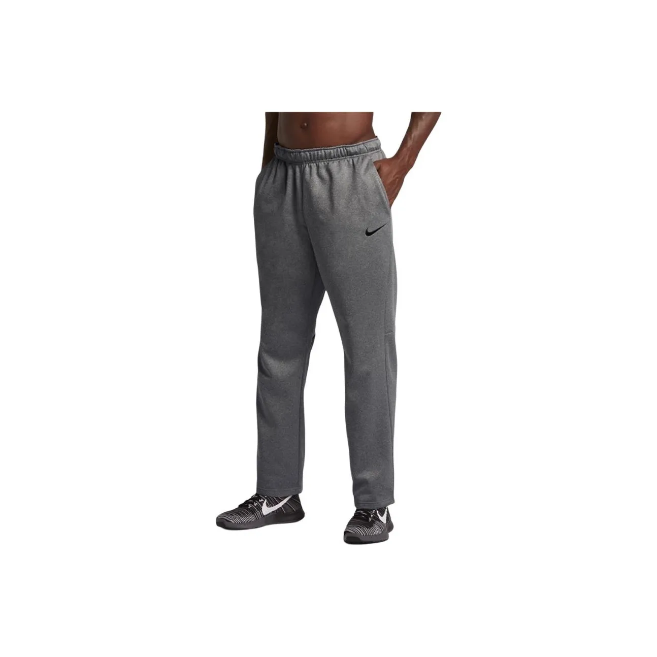 nike Серые Мужские Спортивные Брюки