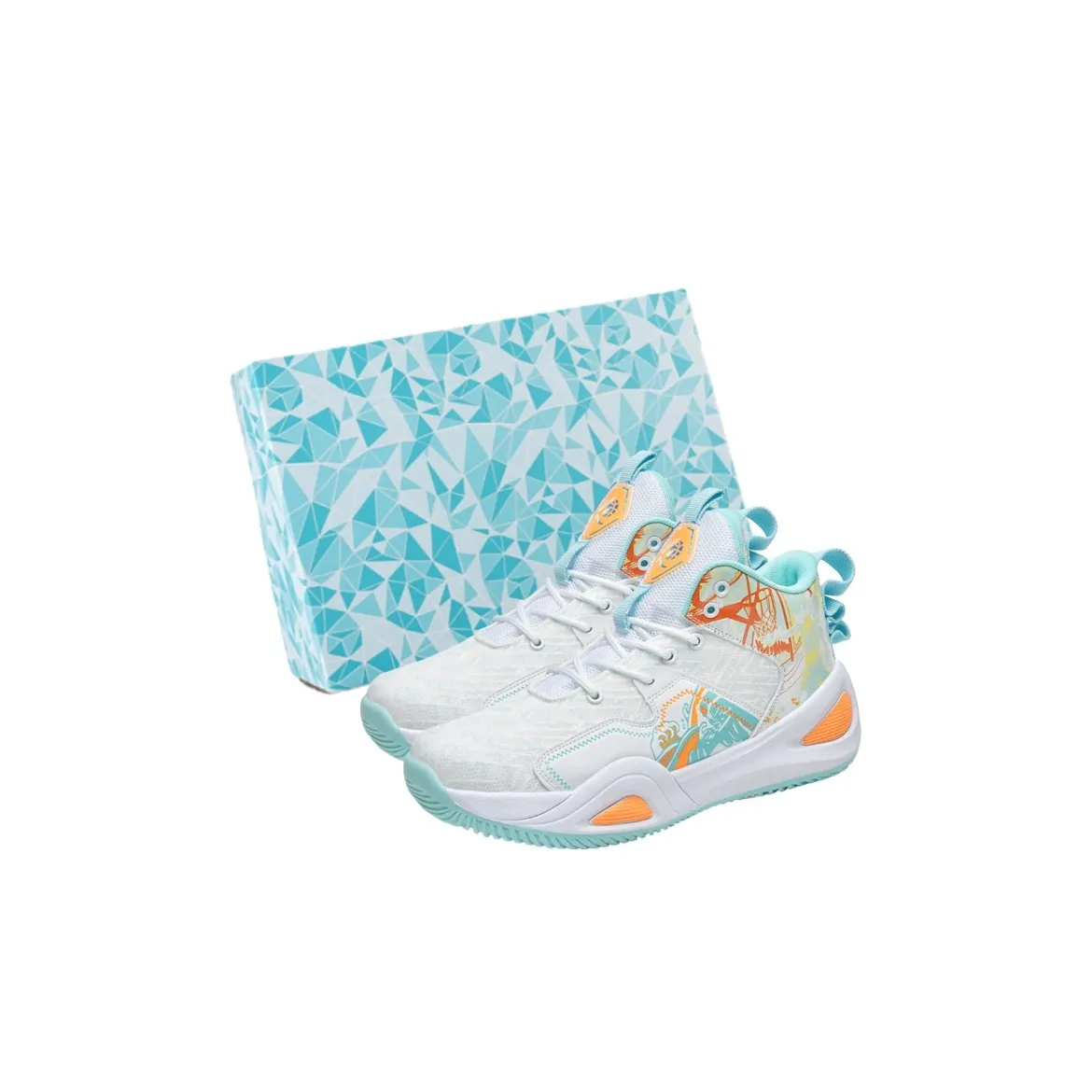 NOVESTASVK Балансированный Легкий Амортизация с Противоскользящей Подошвой Высокие Баскетбольные Кроссовки Унисекс