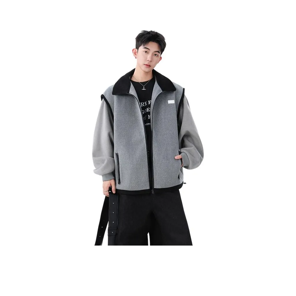 CTIDESTRAW Вельвет Feel Пальто Мужской