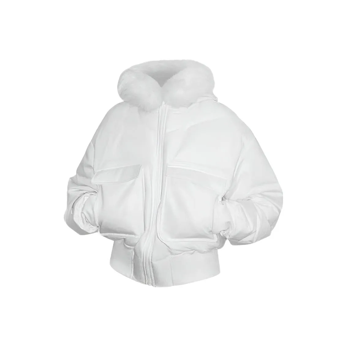 CHARM GLOW Белый Унисекс Пуховики