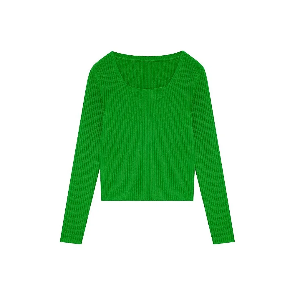 ERDOS Женская трикотажная одежда изумрудно-зеленого цвета