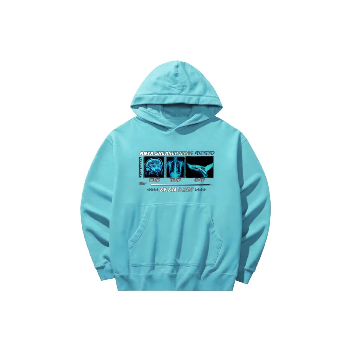 ANTA SNEAKERVERSE x STA Свитшот Унисекс Vitality Синий
