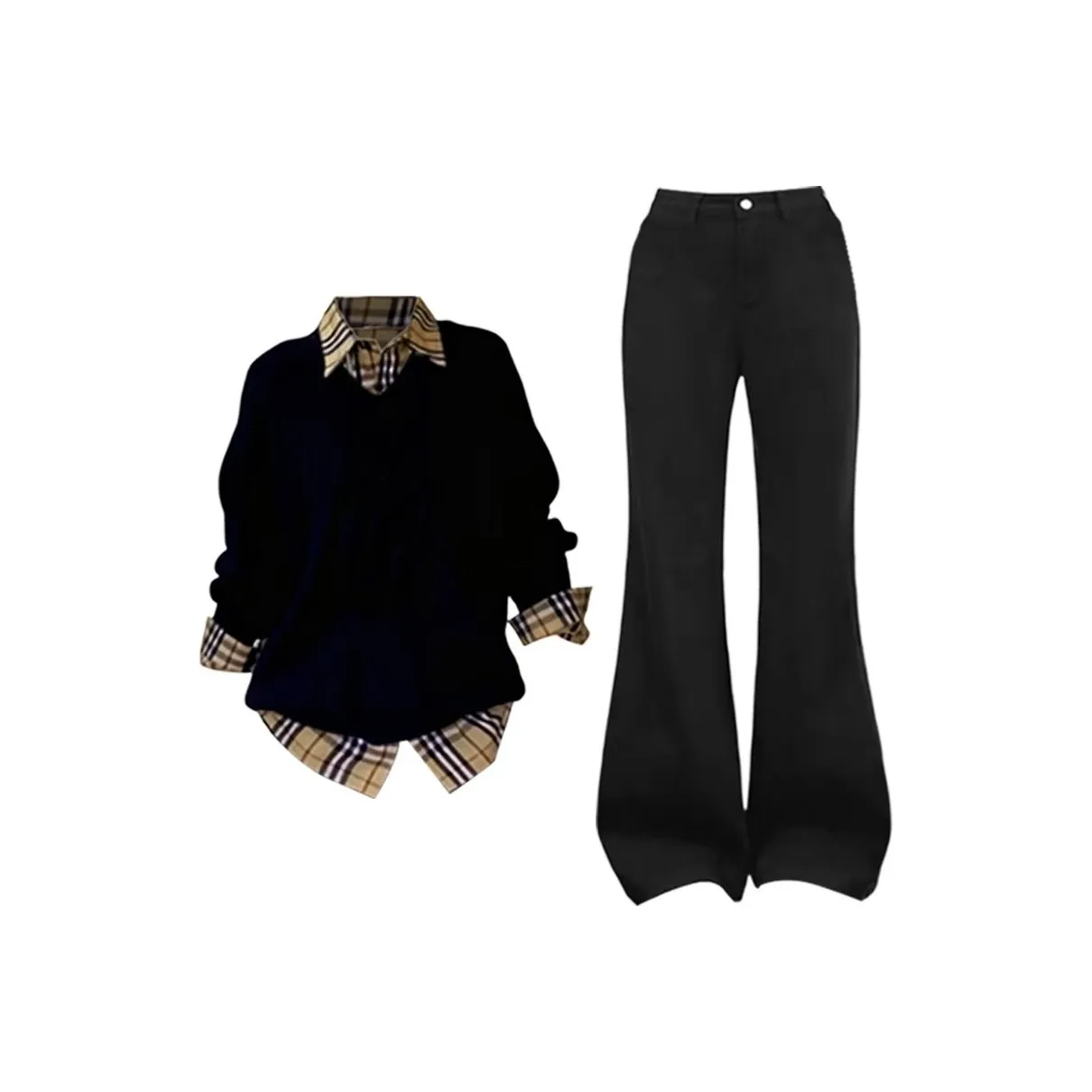 AINUOERMY Женские Повседневные Костюмы