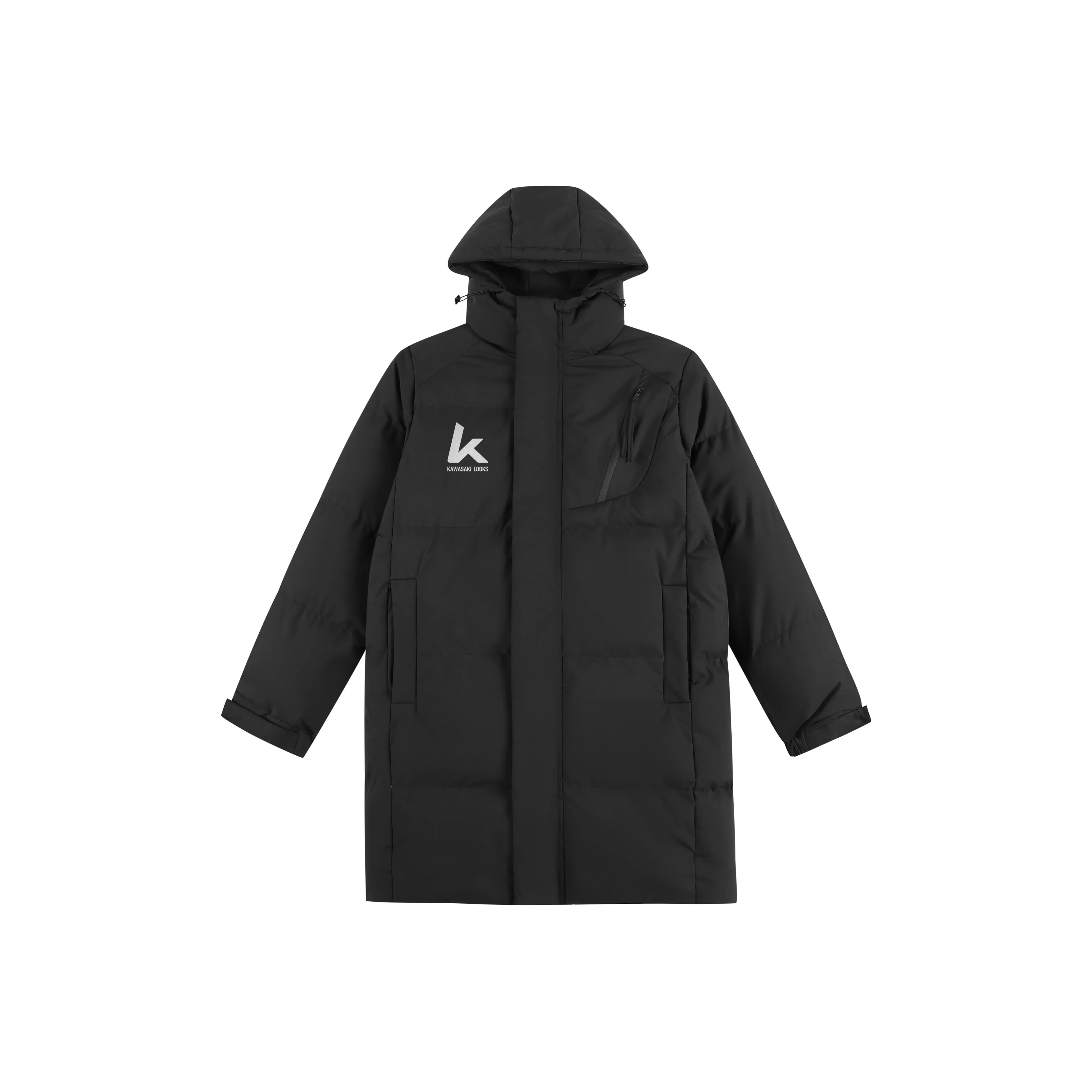 Kawasaki Черный Унисекс Пуховики