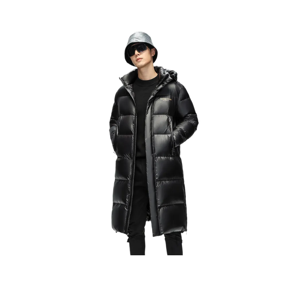 SNOW FLYING Пуховик Мужской Яркий Черный