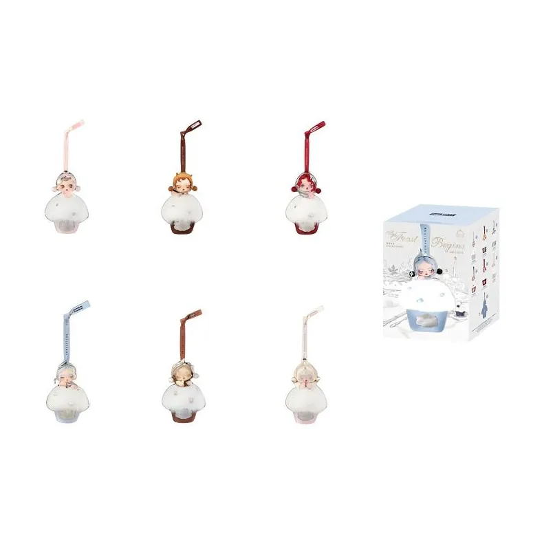 POP MART Коллаборация Skullpanda Dining Table Теплый Улитка'S EFFORTLESS Слепые коробки Одиночная Слепая коробка Полная коробка 6 шт