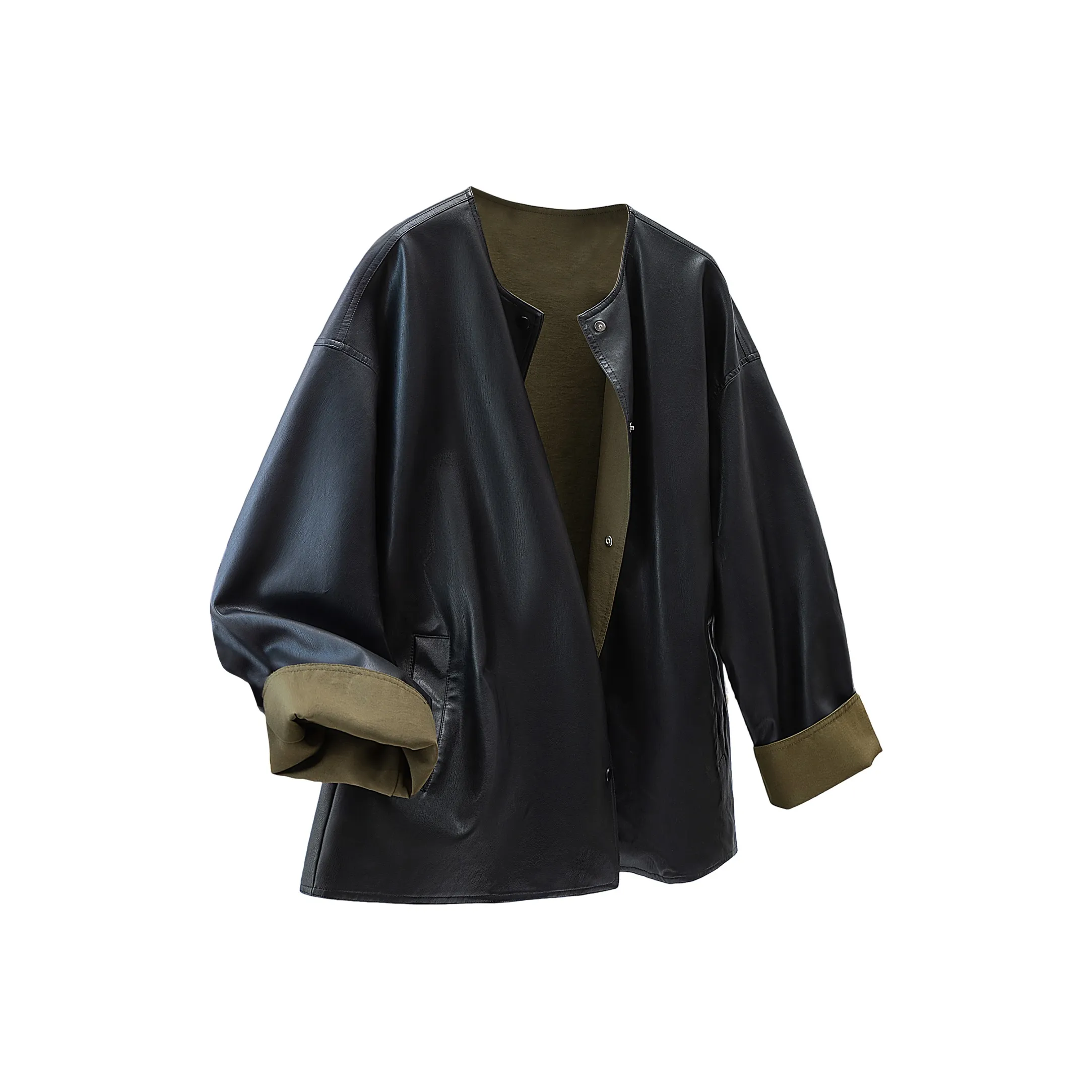 Cypress House кожаная куртка женская