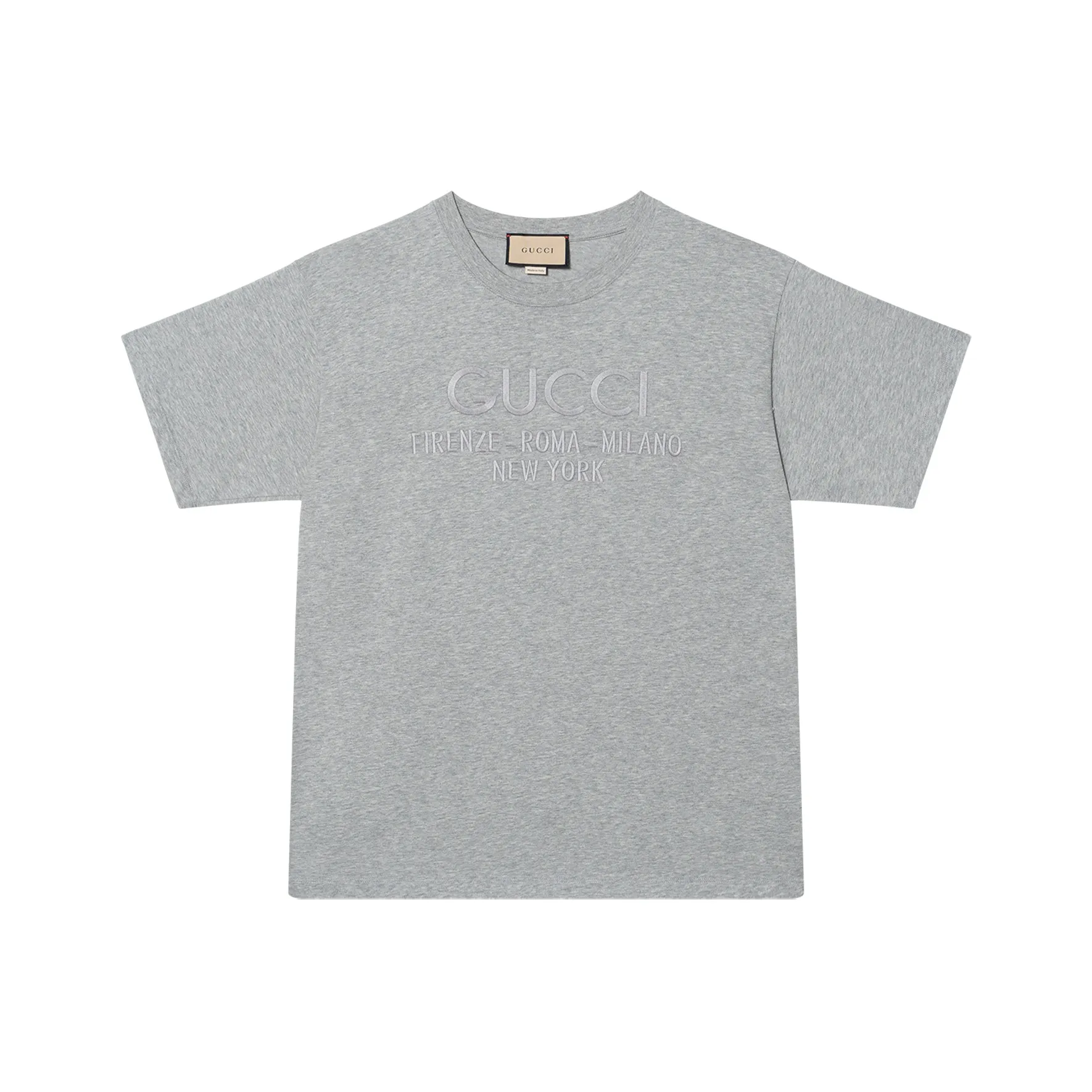 GUCCI Серый Мужской T-Рубашки