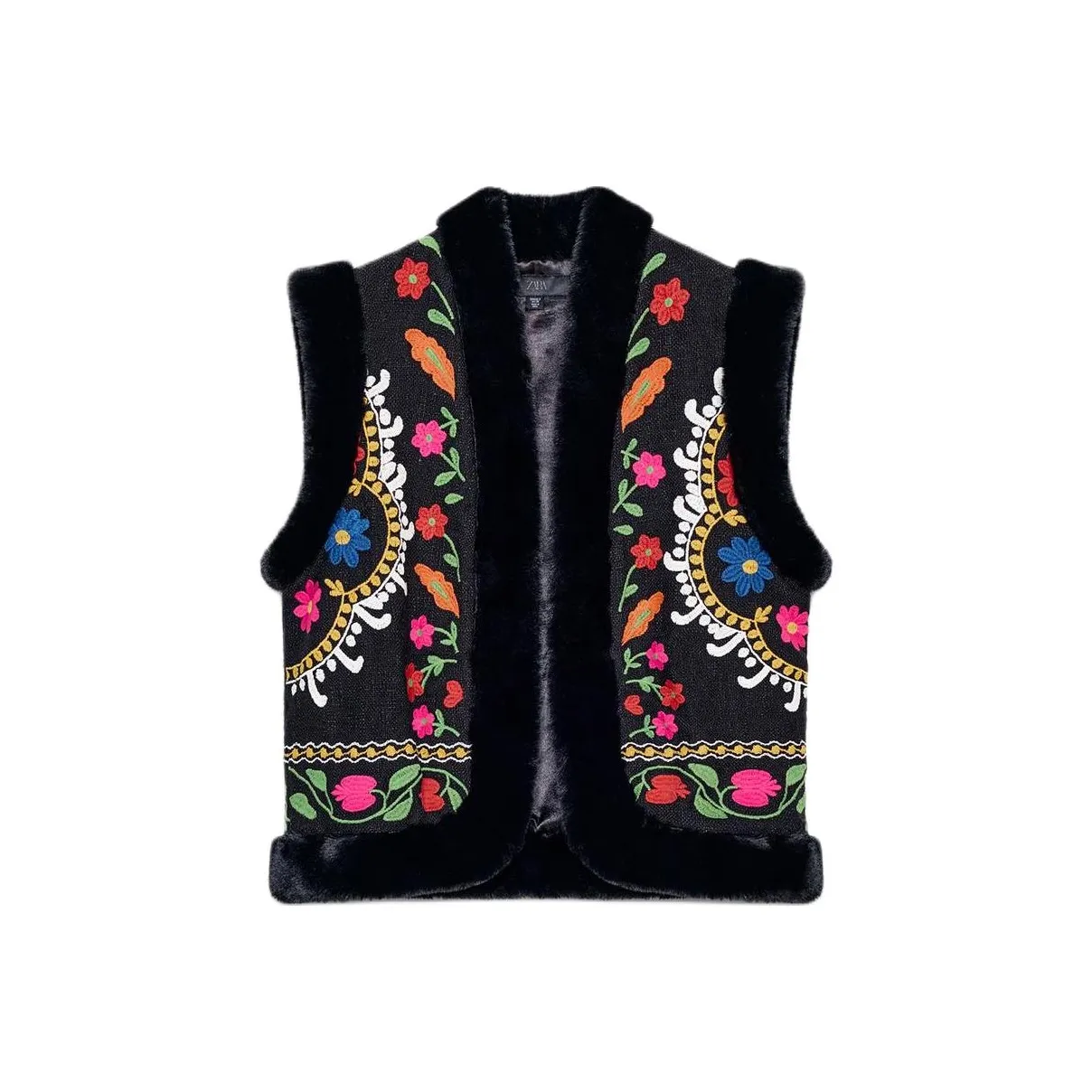 ZARA Collaboration Черные Женские Жилеты