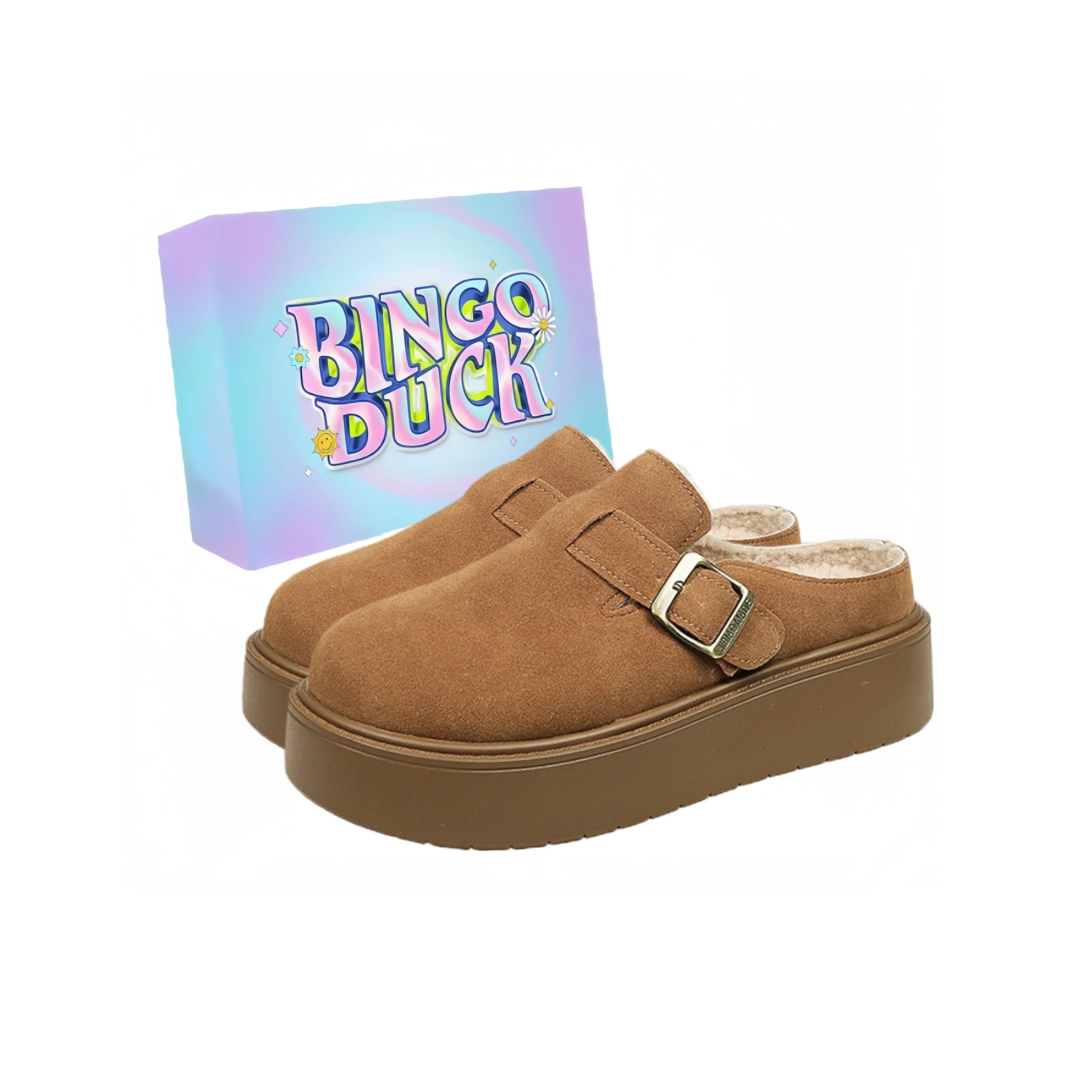 BINGO DUCK Домашние тапочки Женские