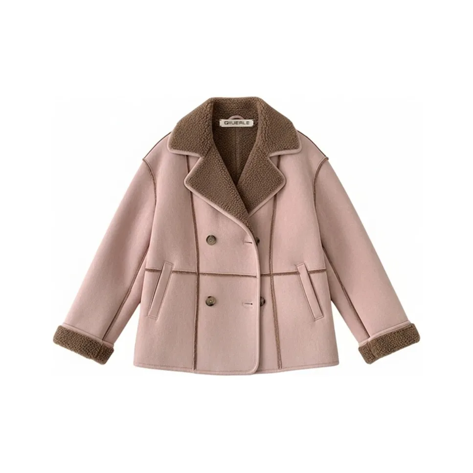 Incolore Розовое Женское Пальто