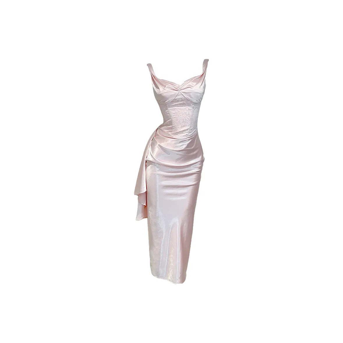 GJFD Перламутрово-розовый Женские Слиплатья