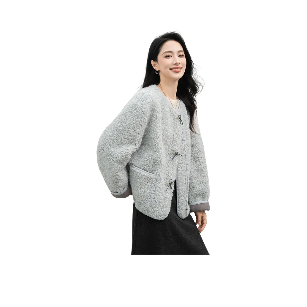 Shavani Зимний Бархат Feel Пальто Женское