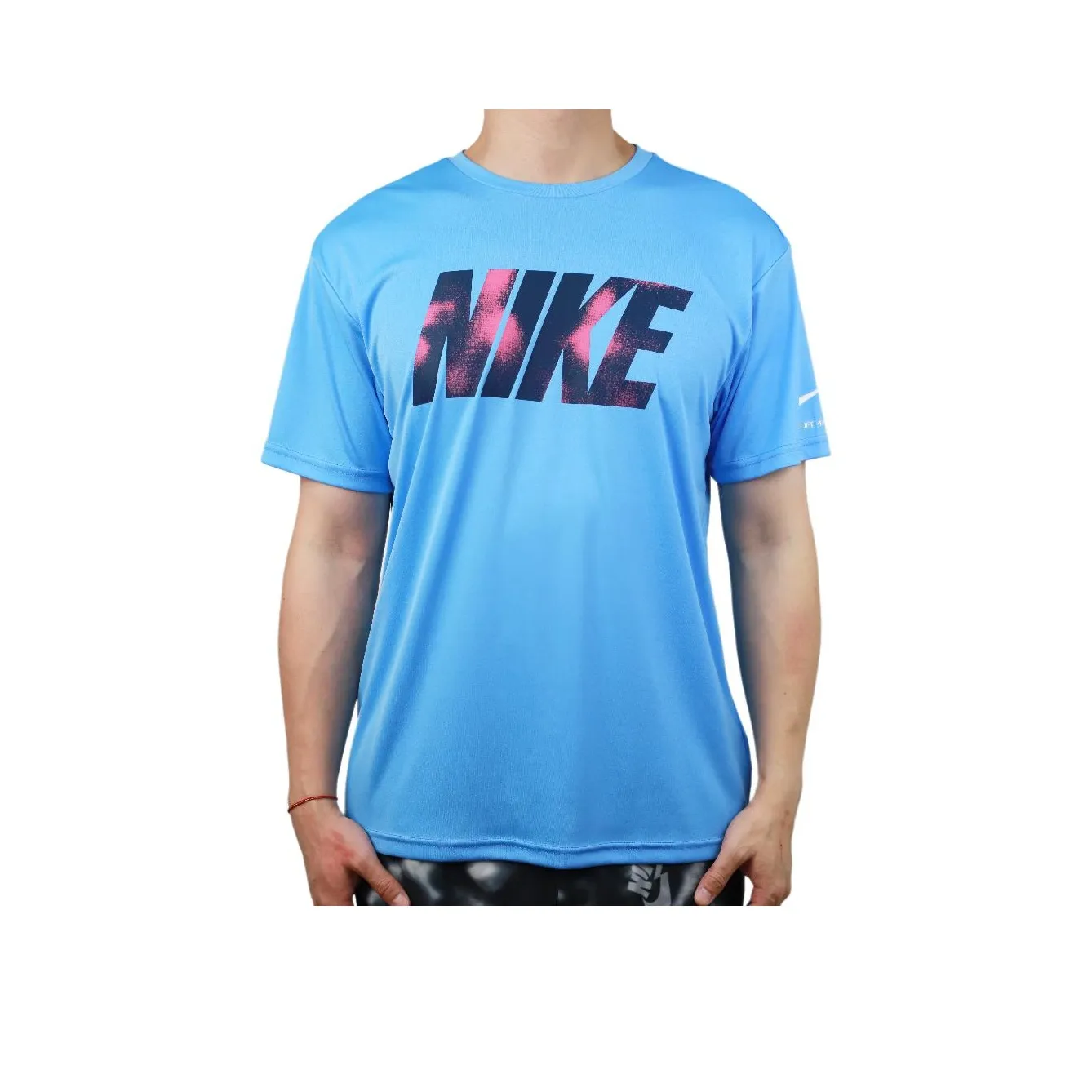 nike Dri Fit Классический Университетский Синий Мужская Футболка