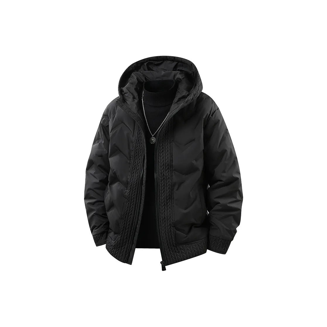 JEEP SPIRIT Черный Мужской Пуховик