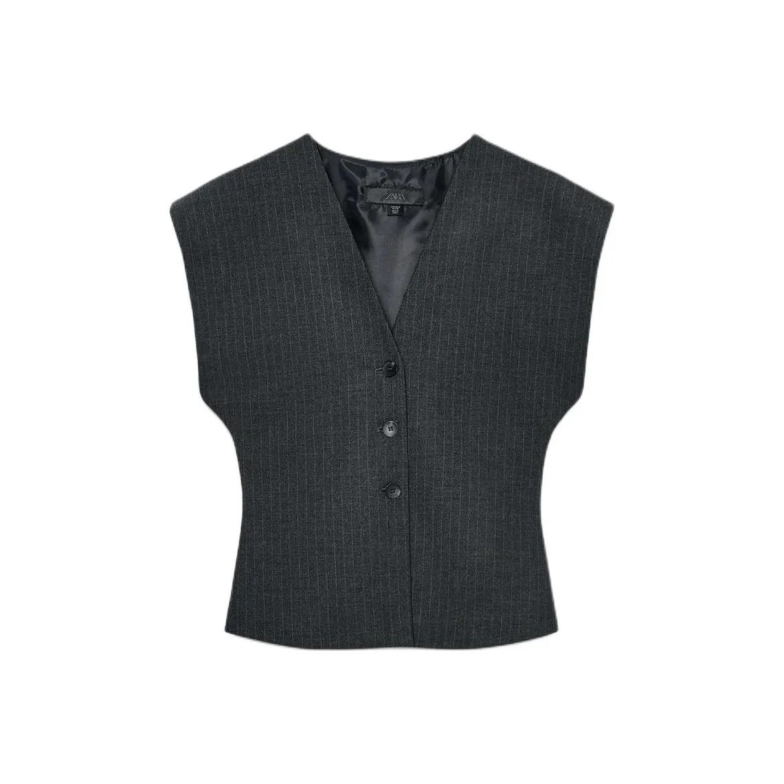 ZARA Collaboration Свинец Женские Жилеты