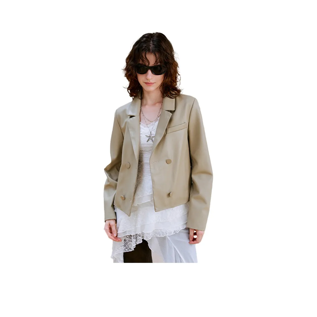 Kele Coco кожаная куртка женская