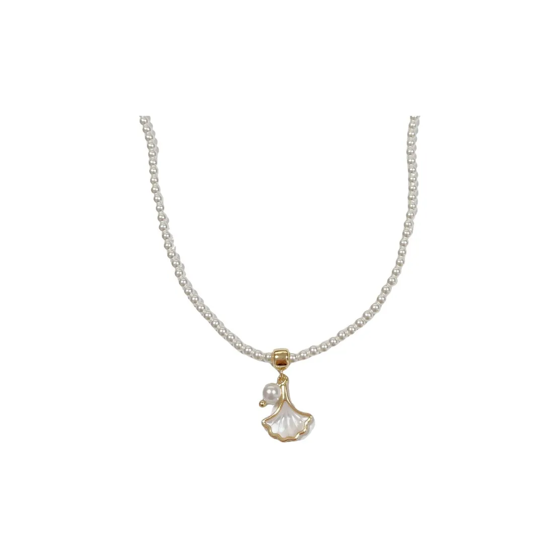 BONAS Жемчужная раковина Ожерелья Женские