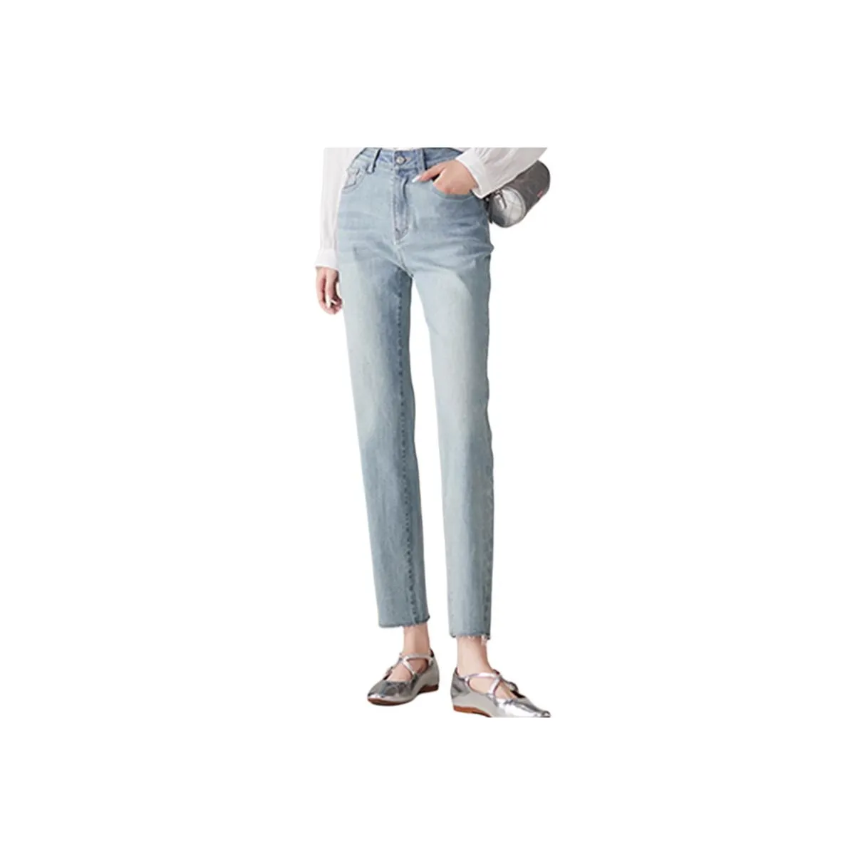 CPYT Светло-синие женские джинсы