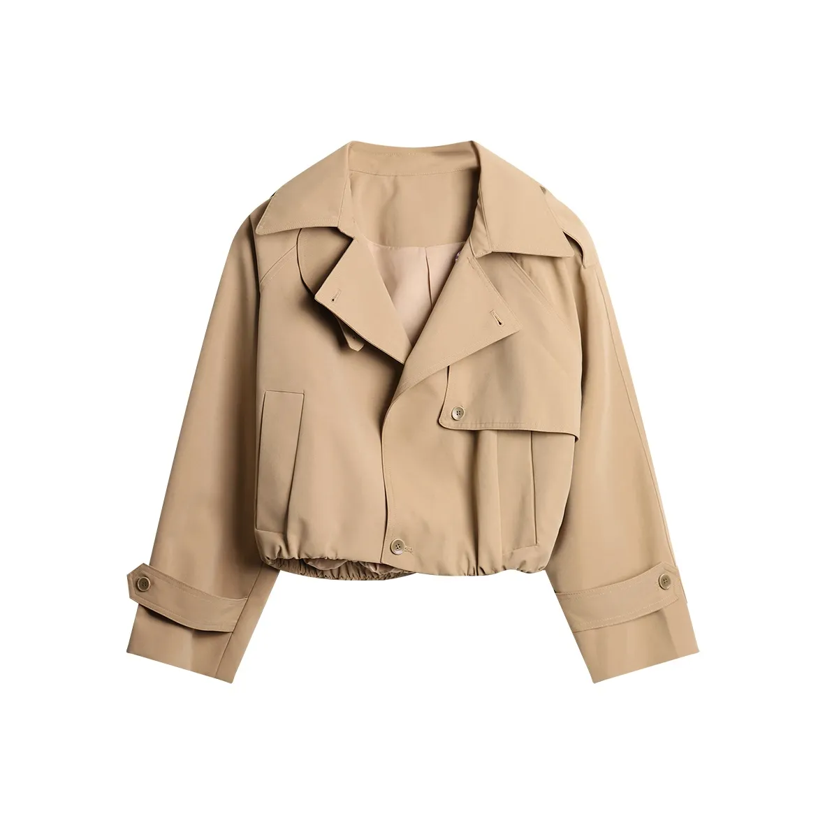 DianThia Khaki Женская тренч-куртка