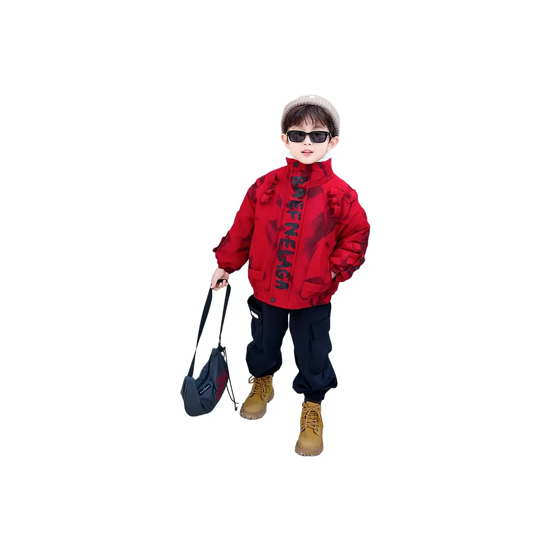 TLIT Флисовая подкладка Хлопковый пуховик Пальто Подростки