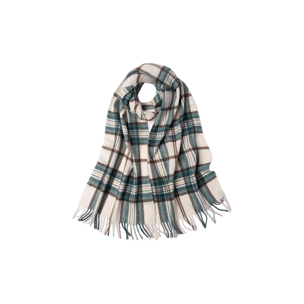 H YXIANG Кашемир Вязаные Шарфы Унисекс