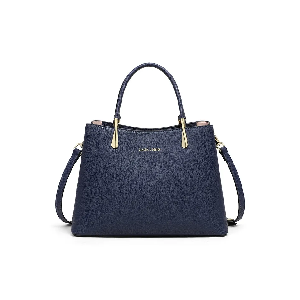 Younger Song Коровья кожа Сумка Lady Dior Сумка Стандартная Женская Темно-синий