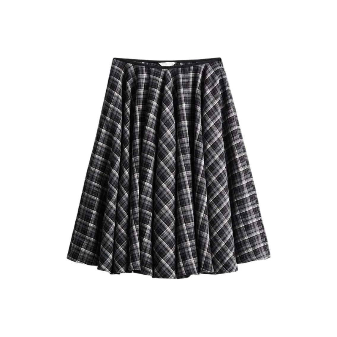 H M Черный Сетка Женские Повседневные Длинные Юбки