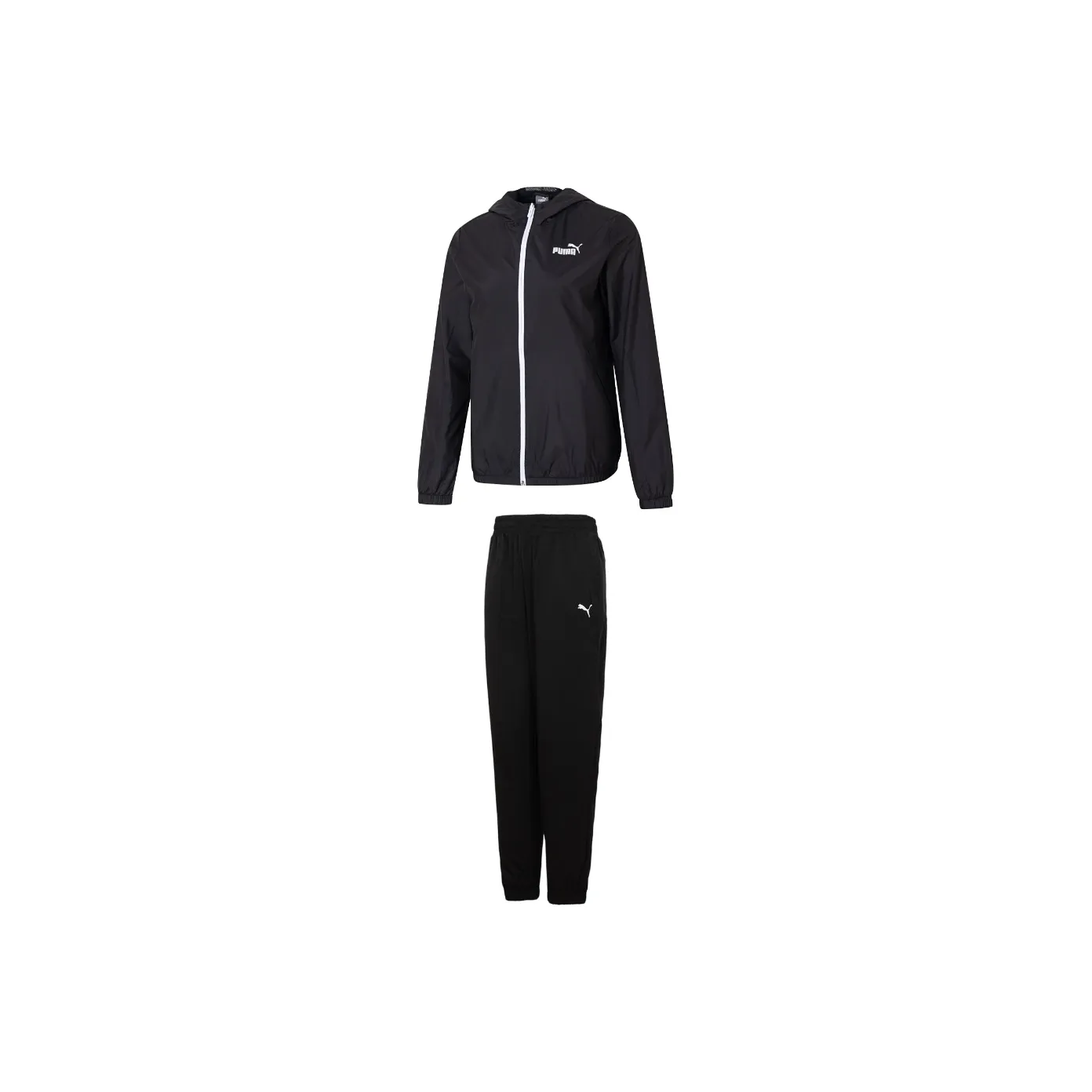 PUMA Комплект Черный Топ + Черный Низ Женские Повседневные Костюмы