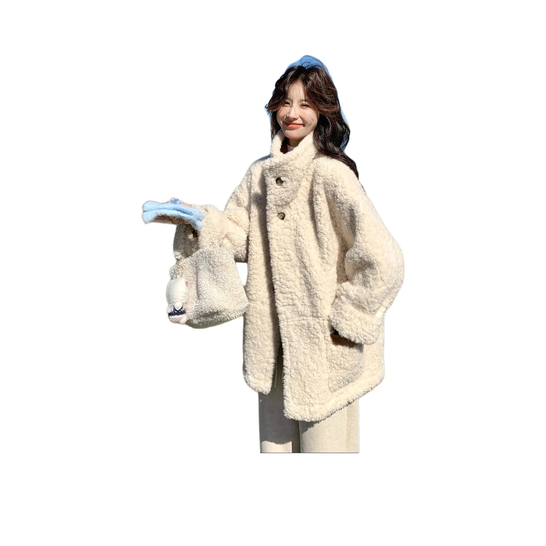 MEXICAN Бархат Feel Пальто Женское