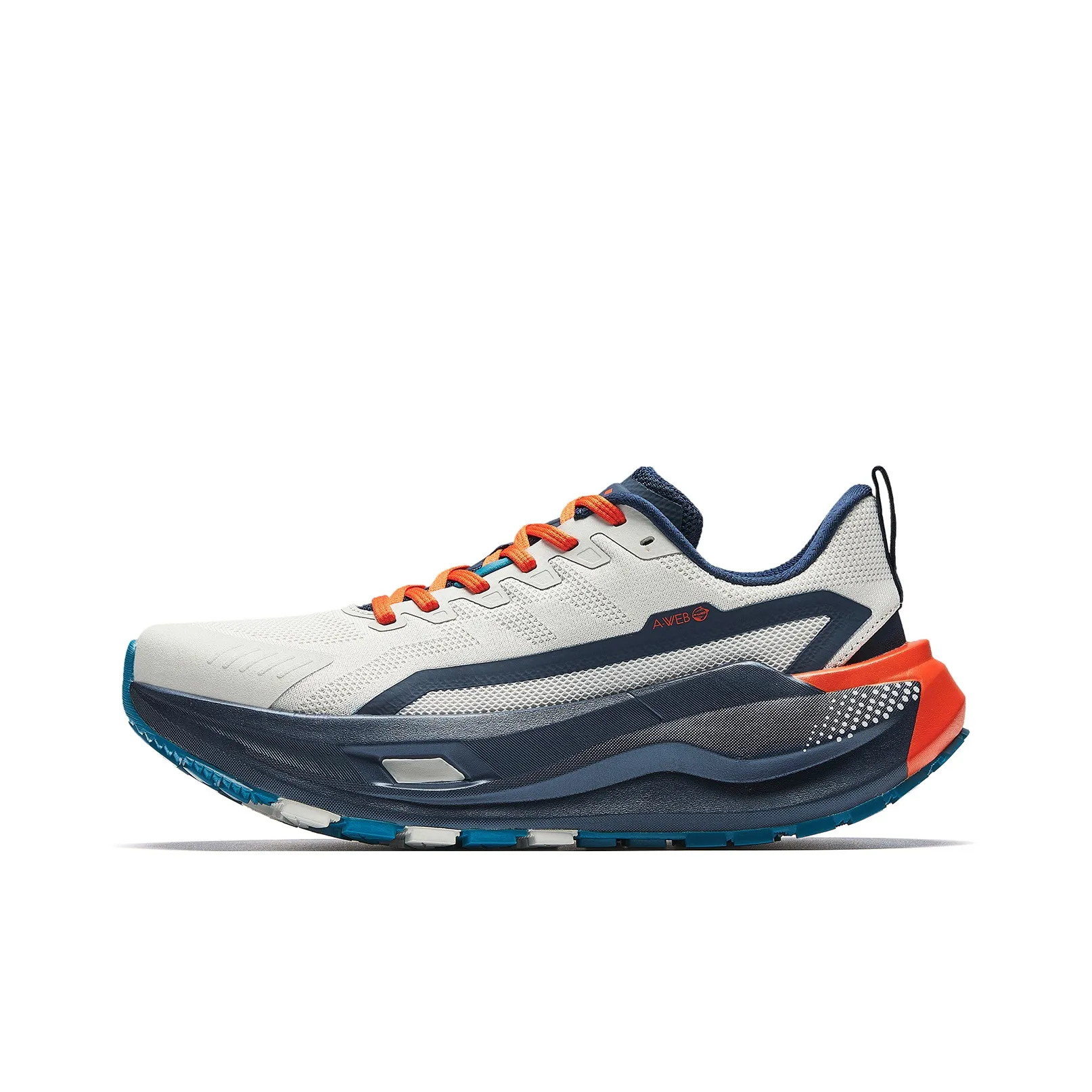 Anta Универсальная Уличная Обувь Мужская Цифровая Туманно-Серый Чернила Темно-Синий