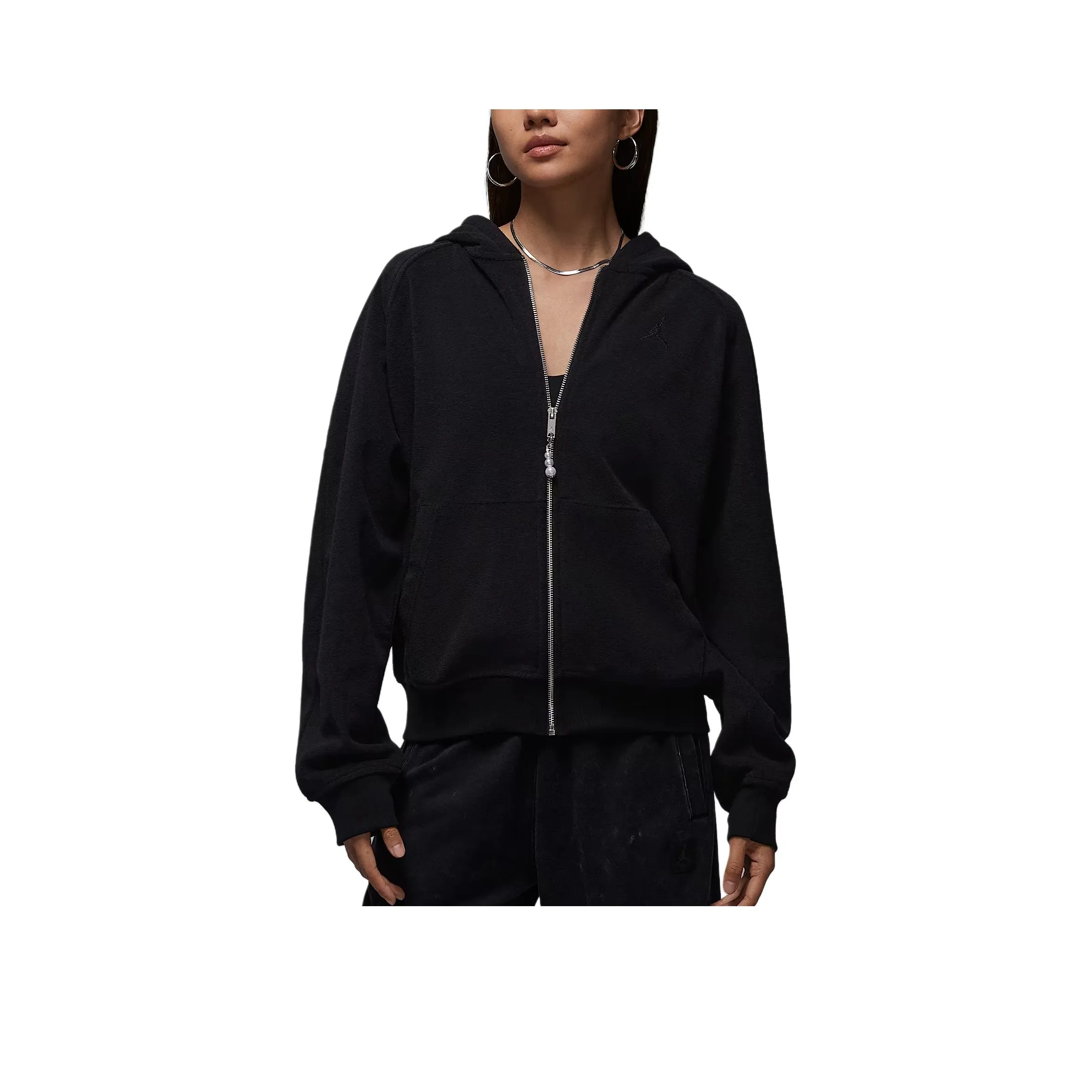 Джордан Черные Женские Куртки