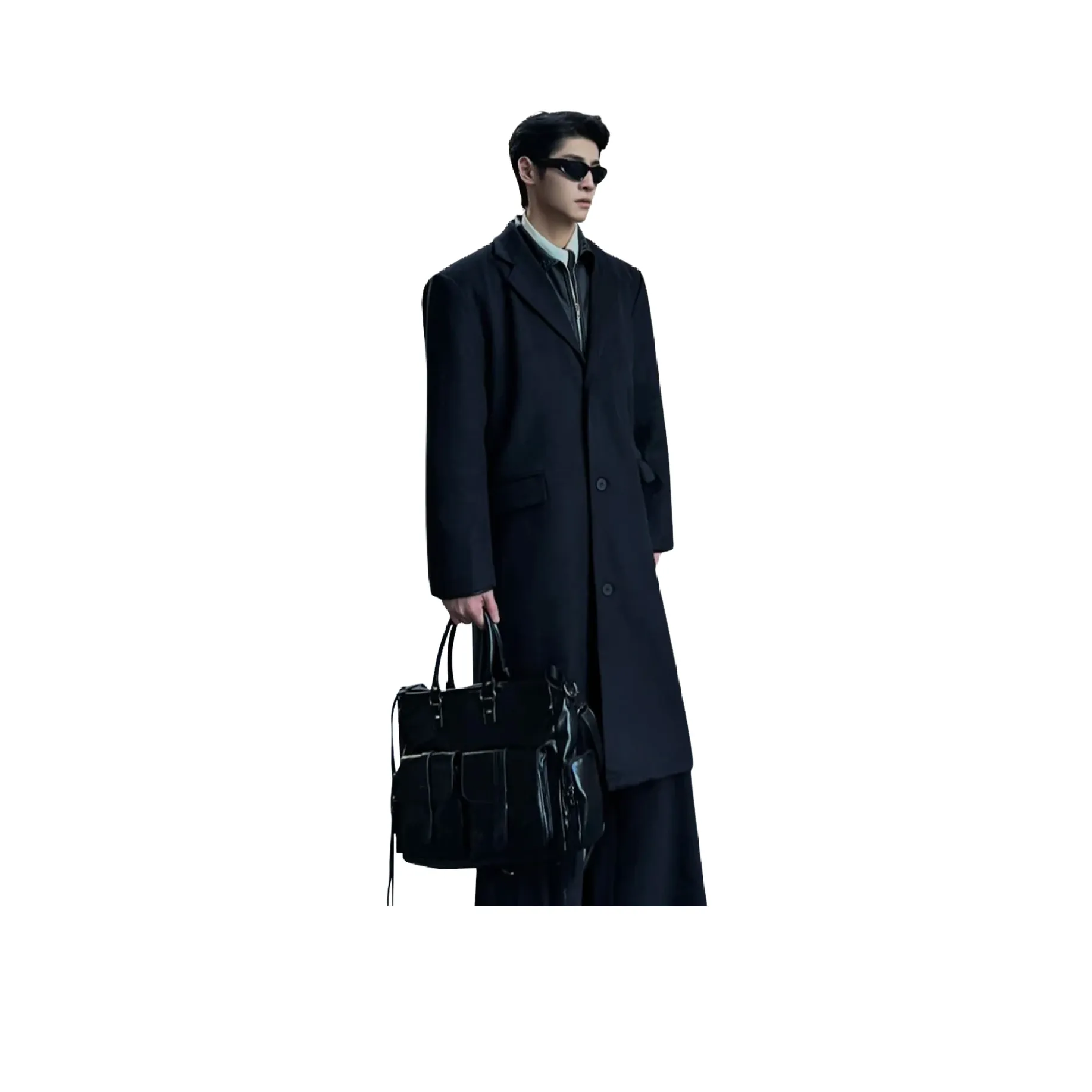 LONSDALE Черное Унисекс Пальто