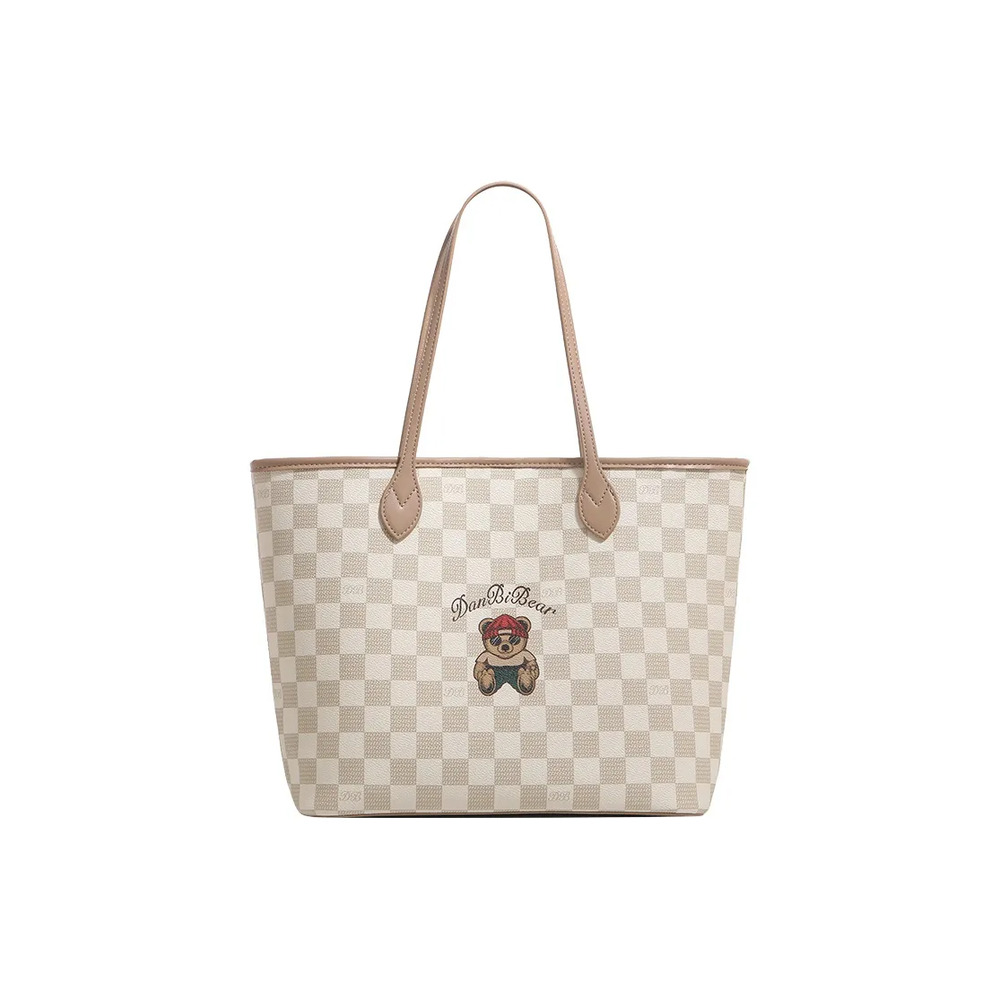 SMILE FOCUS Сумка Tote из микрофибры сумка через плечо женская кремовая