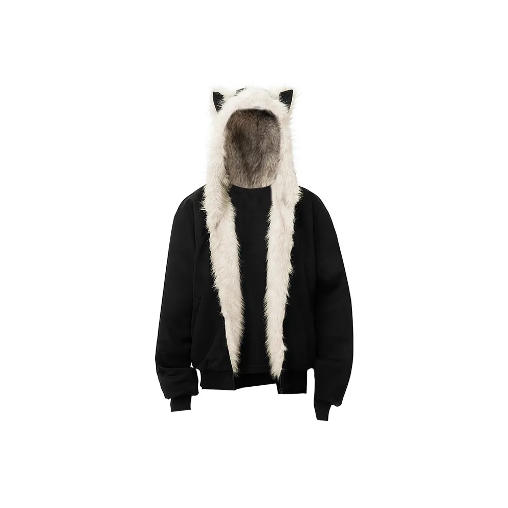 MOONCORE Черный Унисекс Пуховики