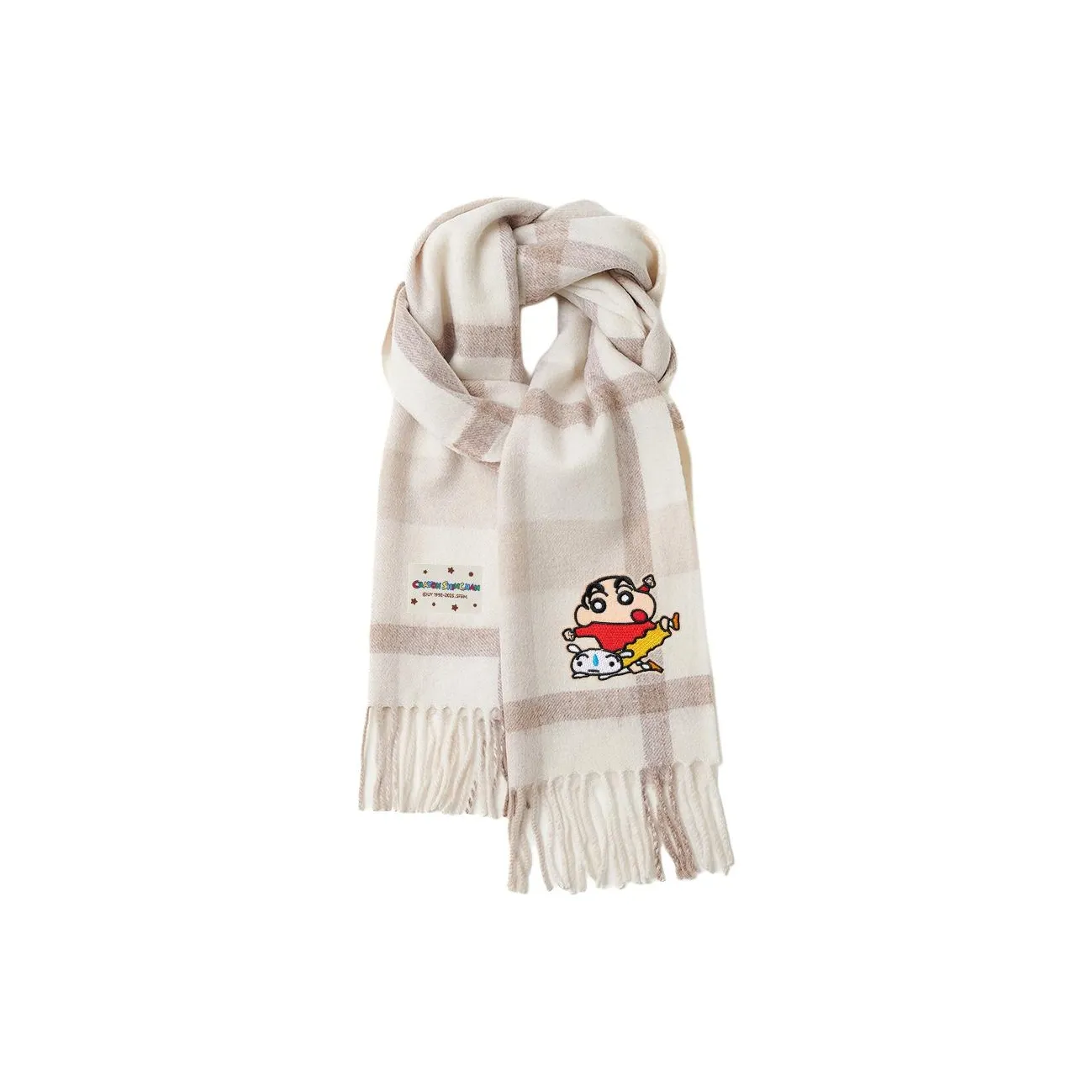 Crayon Shinchan Wool Knit Шарфы Унисекс