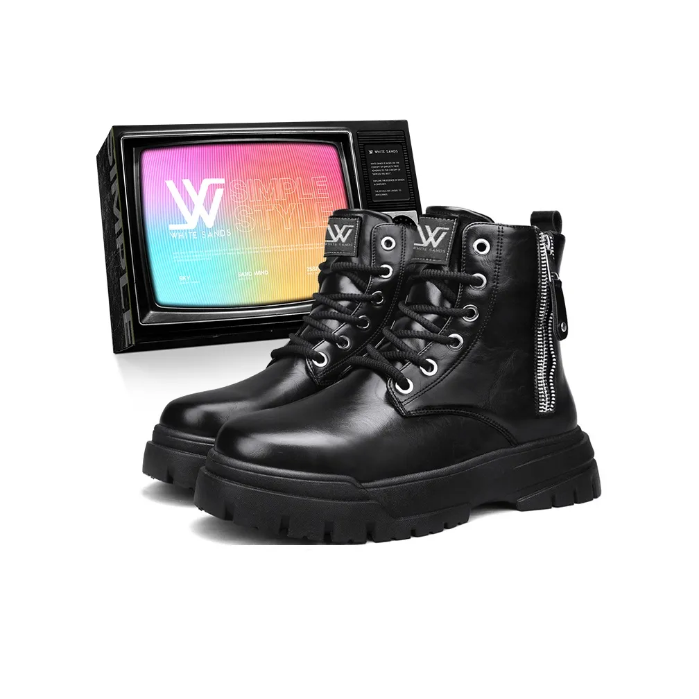 WHITE SANDS Martin Boots Черные Мужские